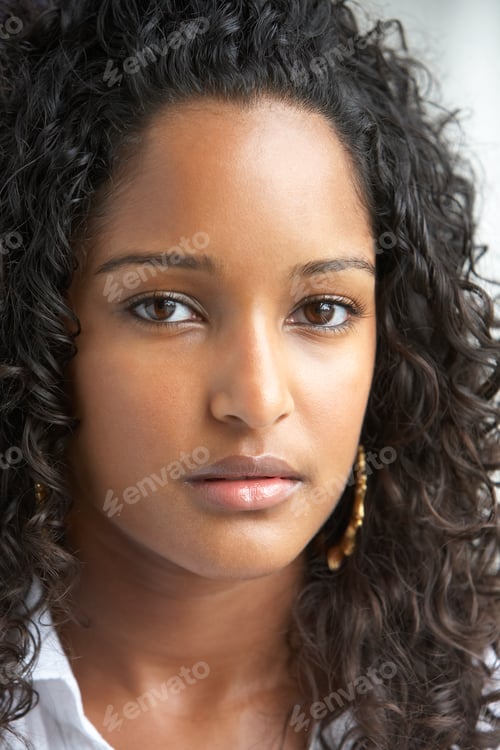 Preview: Portrait Of Young Woman