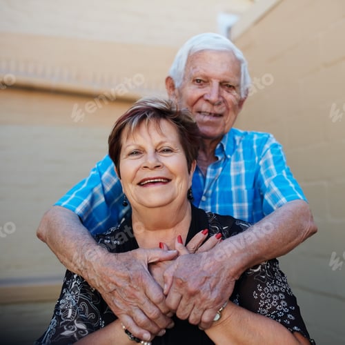 Preview: Retirement only made our love stronger. Shot of a senior married couple outside.