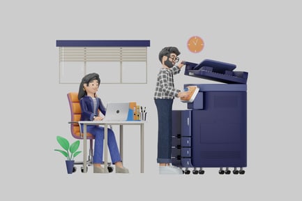 Preview: Two People in an Office Setting