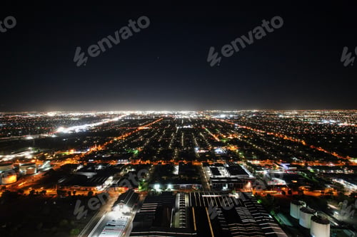 Preview: A city of lights at night