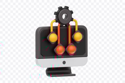 Visualização: Blocos lógicos do fluxograma do algoritmo
