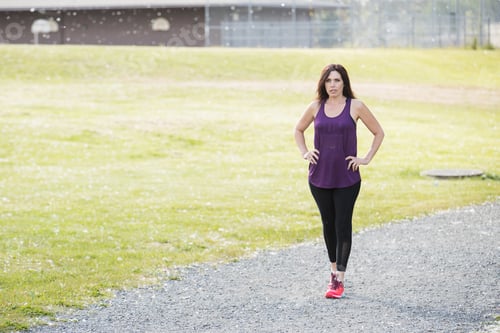 Preview: Athletic mature woman