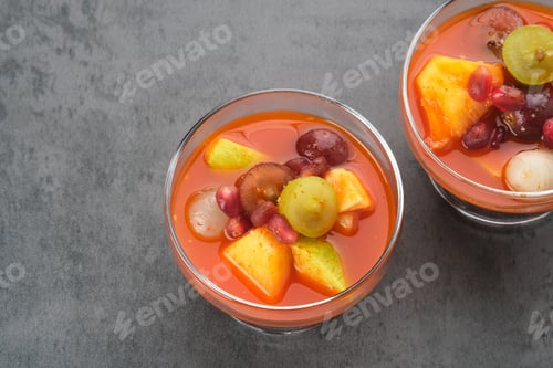 Preview: Asinan Buah (pickled fruit), Indonesian dessert