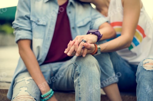 Preview: LGBT Lesbian Couple Moments Happiness Concept