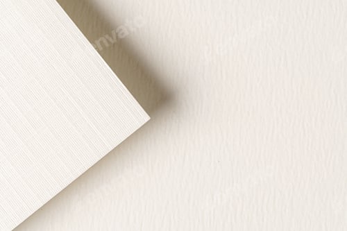 Preview: Pile of white carton paper sheets with copy space
