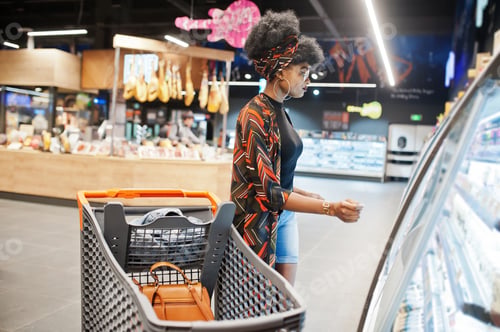 Preview: Africans at supermarket