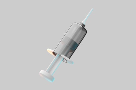 Preview: Clear medical syringe injection