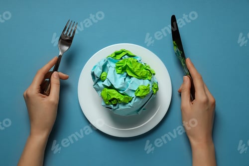 Preview: Earth Day, Environment and Eco concept, top view
