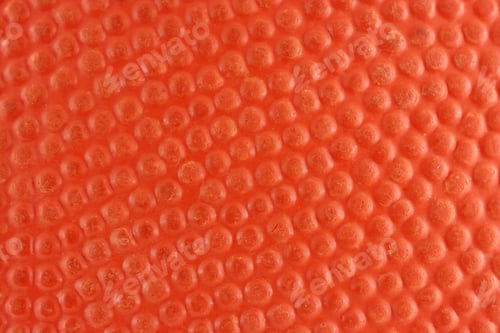Preview: Orange rubber basketball macro background