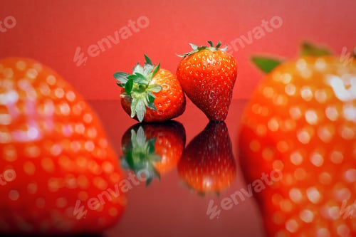 Preview: Delicious red strawberries