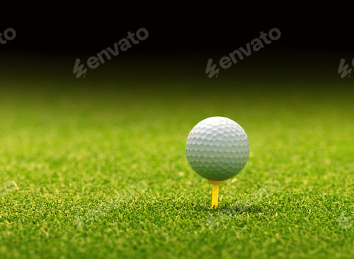 Preview: Golf ball on tee
