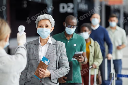 Preview: People testing at the airport
