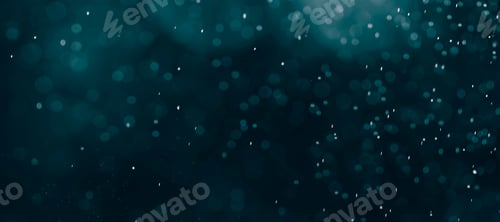 Preview: Abstract blur blue bokeh banner background