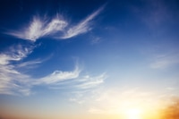 Preview: Sky background on sunset.