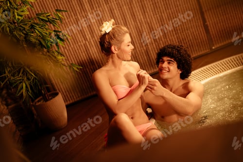 Preview: Couple Relaxing In The Spa