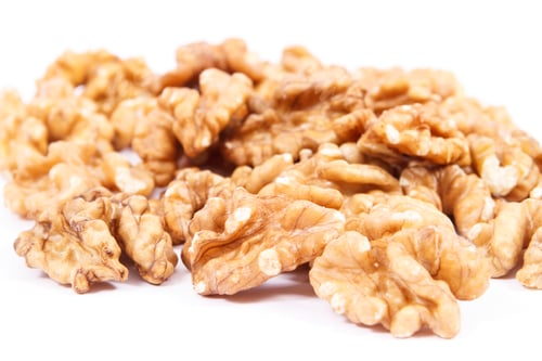 Preview: Walnuts as fruit containing iron, omega 3 acids, vitamins and minerals, healthy nutrition concept