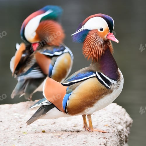 Preview: male Mandarin Duck