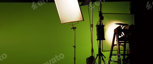 Preview: Studio light equipments for photo or film movie video.