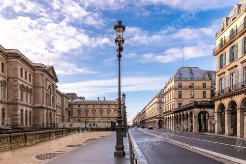Preview: Paris, panorama of the rue de Rivoli