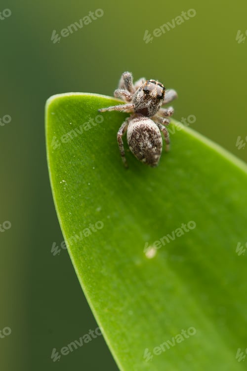 Preview: Spider on Leaf