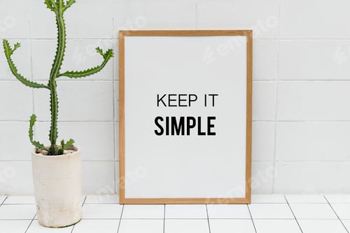 Preview: Keep it simple