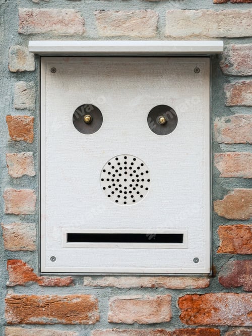 Preview: a mailbox like a face