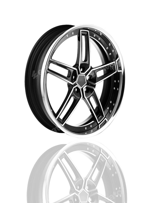 Preview: alloy rim isolated