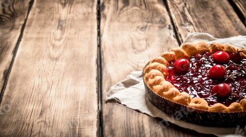 Preview: Cherry pie for old fabrics.