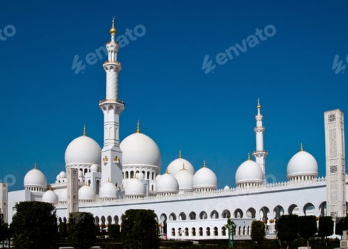 Preview: Sheikh Zayed mosque in Abu Dhabi