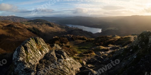 Preview: Ben A'an 454m summit, Loch Lomond and the Trossachs National Park, Scottish Highlands, Scotland, Uni