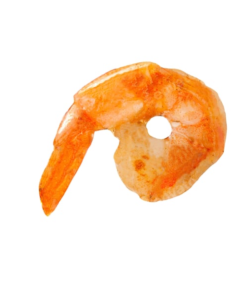 Preview: Cooked shrimp isolated