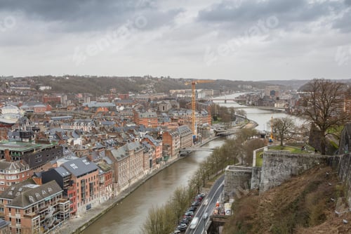 Preview: Namur, city in Belgium by river Meuse, Walloon region