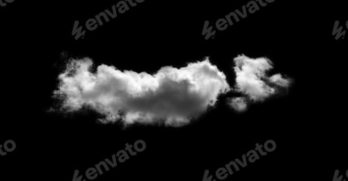Preview: Cloud sky isolated,White smoke on black background, Abstract texture dust flying