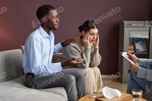 Preview: Couple Visiting Family Psychologist