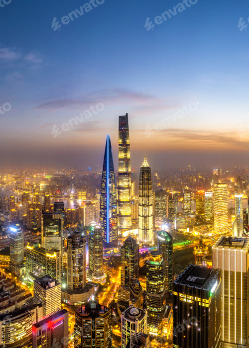 Preview: Shanghai skyline