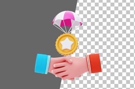 Preview: Airdrop Partnerships 3D Icon