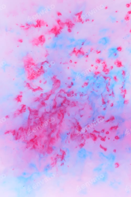 Preview: Pink and Blue Abstract Expressionist Design Background