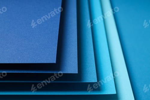 Preview: Mockup, abstraction, colorful colored paper, top view