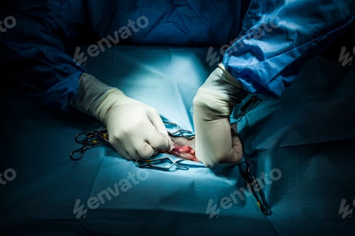 Preview: surgery room of the veterinary clinic