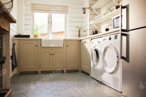 Preview: Domestic kitchen with no people
