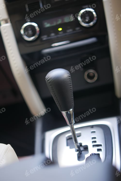 Preview: detail shot of a car gear