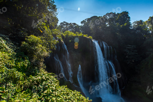 Preview: Long exposure at the Pulhapanzak waterfall on Lake Yojoa. Honduras