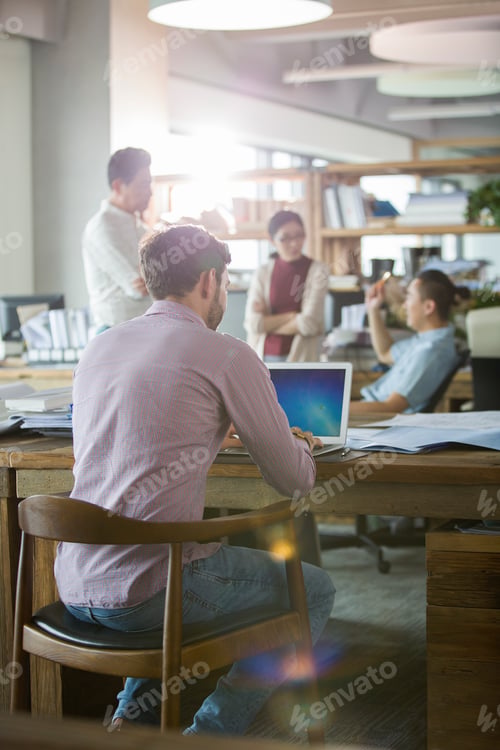 Preview: Architects working in the office
