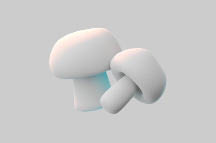 Preview: Simple white mushrooms