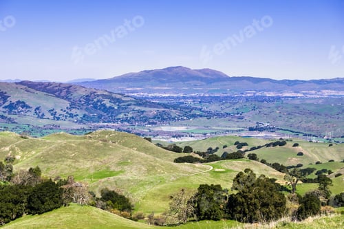 Preview: Mt Diablo and Livermore valley as seen from the Ohlone Wilderness trail