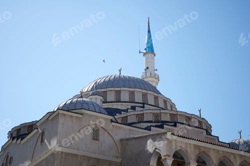 Preview: Spectacular view of the Namazgja Mosque in Denizli, Turkey