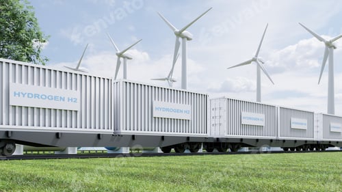 Preview: Hydrogen energy delivery by container train