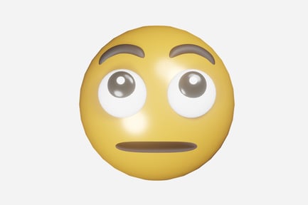 Preview: Rolling Eyes 3D Illustration