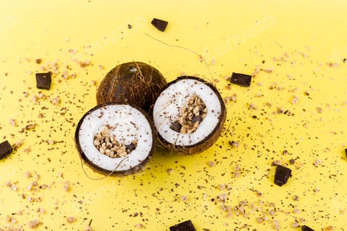 Preview: Granola with chocolate in coconut