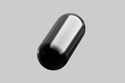 Preview: Sleek glossy capsule shape
